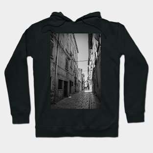 Back Street in Rovinj Old Town, Croatia Hoodie